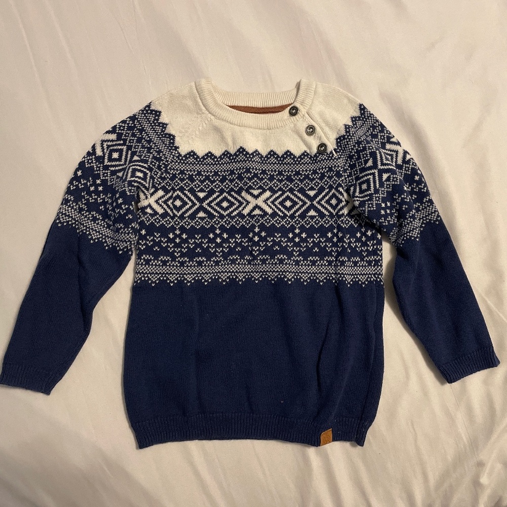 Boys Fair isle sweater